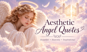 Aesthetic Angel Quotes: 180+ Beautiful, Heavenly & Inspirational Sayings