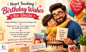 Heart touching birthday wishes for uncle with uncle and nephew celebrating a birthday