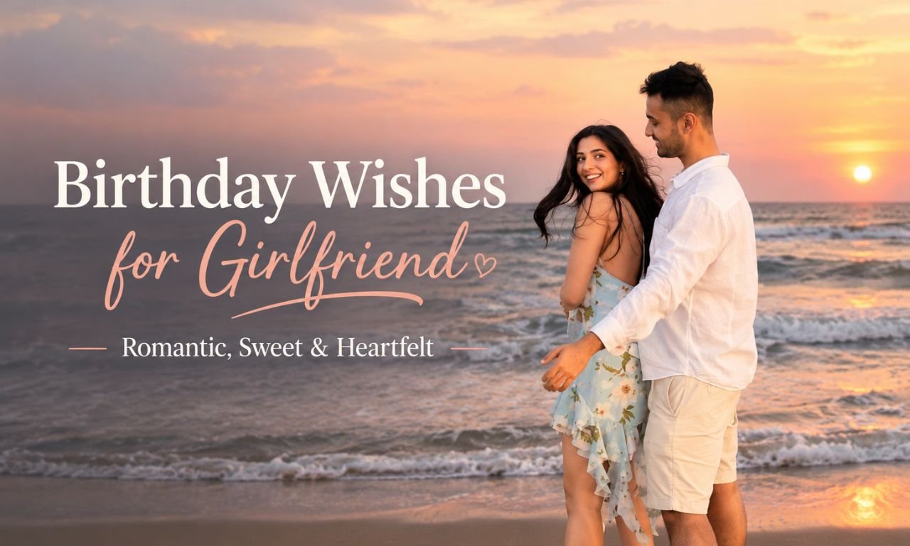 Birthday Wishes for Girlfriend – Romantic, Sweet & Heartfelt Birthday Messages